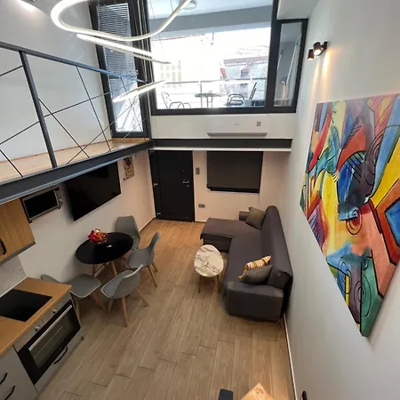 Center Loft With Private Parking Apartamento