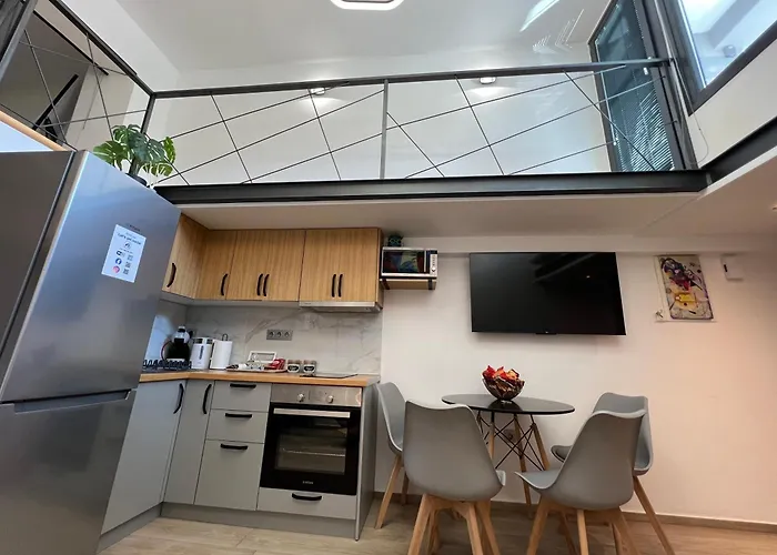 Center Loft With Private Parking Daire
