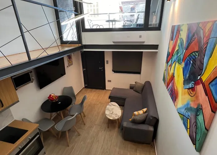 Center Loft With Private Parking Apartament