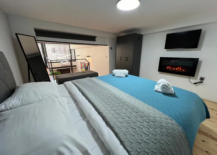 Center Loft With Private Parking Daire Kavala